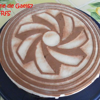 Bavarois chocolat poires