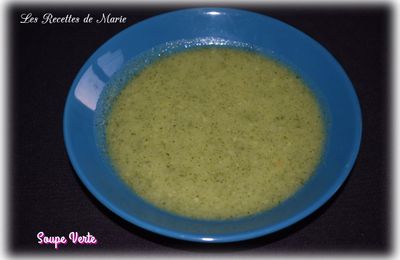 SOUPE VERTE