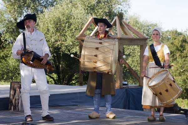 Images d'un reportage de deux jours fin, fin juillet, lors de la traditionnelle Fête des Chavans...