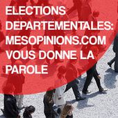 Elections départementales : MesOpinions.com vous donne la parole