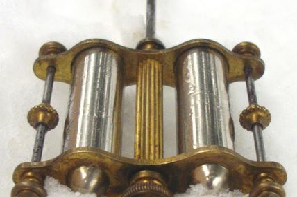 ancien RARE INTROUVABLE balancier au mercure XIX ou XVIIIeme pour pendule notaire bronze cartel pendulum