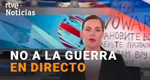 Periodista Rusa es detenida por pedir el fin de la guerra