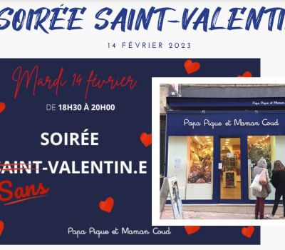 #PPMC - Soirée Sans Valentin Papa Pique et Maman Coud le 14 février a  #caen ! 
