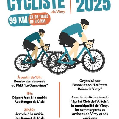 Le Grand Prix de Vimy (Pas-de-Calais), c'est ce mardi