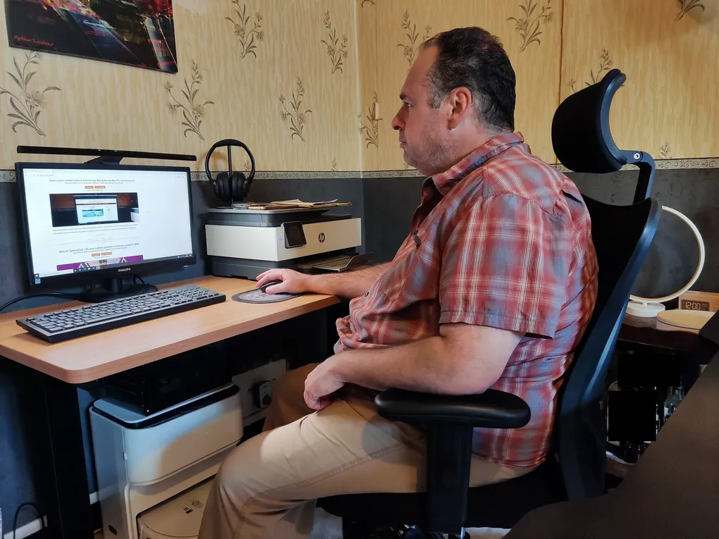 test du fauteuil de bureau SIHOO M18 @ Tests et Bons Plans