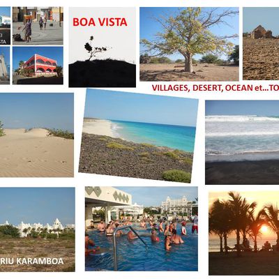 BOA VISTA villages, déserts, océan et...Touristes
