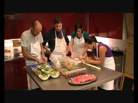 Video du cours de cuisine d'Armand- www.accentfrancais.com