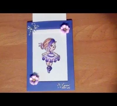 Carte magique avec chameleon pens et tampon Nellie Snellen