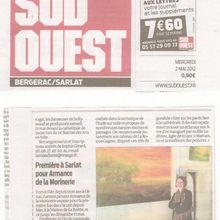 Sud Ouest 2 mai 2011