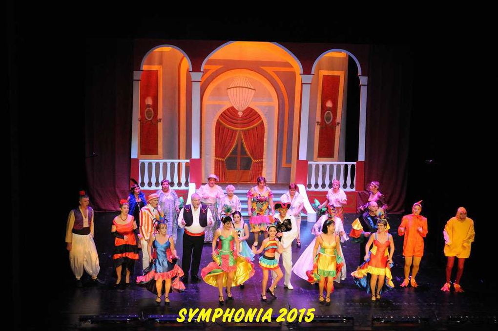 Spectacle de Symphonia en 2015, Croisière en Méditérranèe