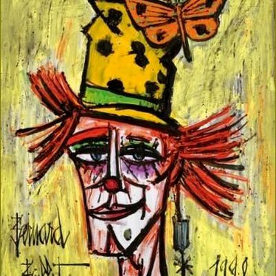 Clowns en peinture -  Bernard Buffet