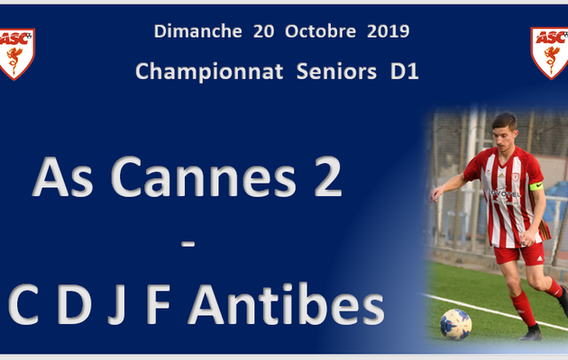 D1. Championnat : As Cannes 2 - C D J F Antibes