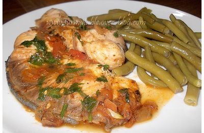 Filets d'Espadon à la Sauce Tomate