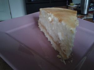 un bon cheese cake !!!