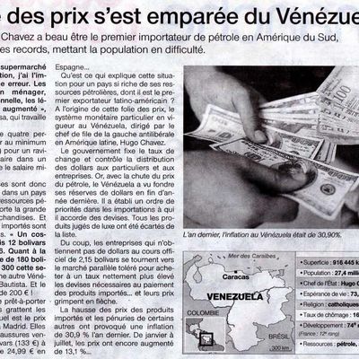 Inflation au Venezuela ? Sans blague...