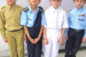Very Beautiful and Cute Kids - Paksitani Forces
