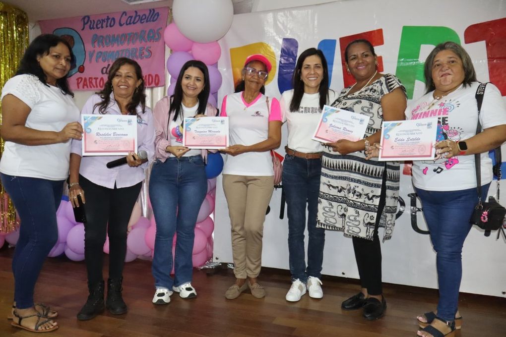 Gestantes de Puerto Cabello participaron en conversatorio relacionado al cuidado del embarazo y la lactancia materna