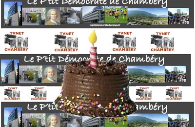 1 an déjà pour le P'tit Démocrate de Chambéry