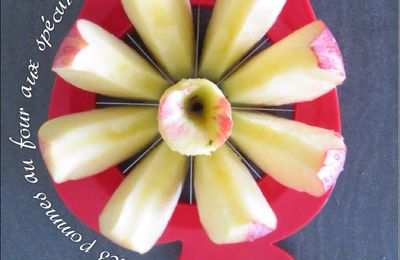 Le petit dessert facile: Pommes au four aux spéculos... 