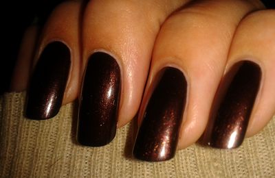 Kiko 374 Pearly Chocolate Noir et water Decals