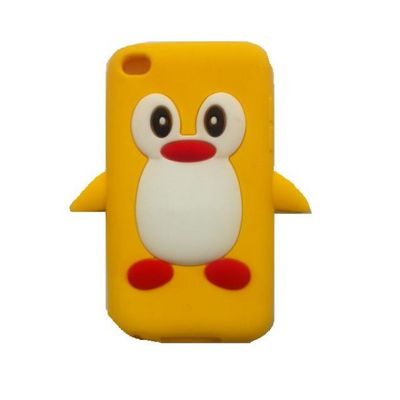 C'est l'été chez Accessoire discount : La Coque Silicone Pingouin Jaune Apple Ipod Touch 4