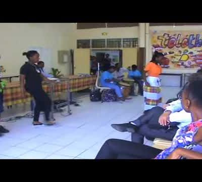 Vidéo : Réunion des Bassins Nord et Sud Basse-Terre, de l'Académie de la Guadeloupe, jeudi 23 novembre 2017, au collège "Les Roches Gravées".