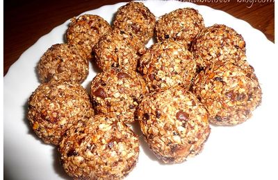 Boules Sans Cuisson aux Flocons d'Avoine