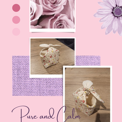 Dame tortue et le pochon rose