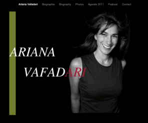 ariana vafadari, une chanteuse iranienne qui explore les divers domaines du récital, de l'oratorio et du théâtre lyrique