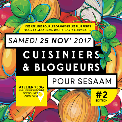 Le 25 novembre, des ateliers de cuisine et Do It Yourself pour un evénement solidaire.