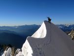 Mont Maudit 4465m, arête Küffner