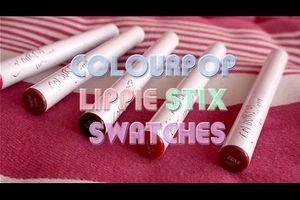 Colourpop Lippie Stix Swatches Video
