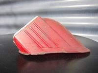 FEUX ROUGES PLASTIQUE ET VERRE