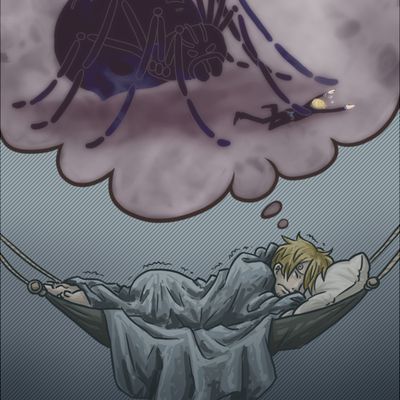 ~~ La peur bleu des araignées~~ Sanji 