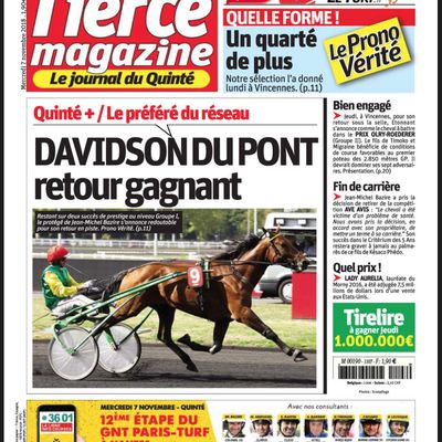 Tierce Magazine Du 08-11-2018