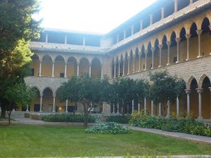Visite du monastère de Pedralbes / Visita del monasterio de Pedralbes