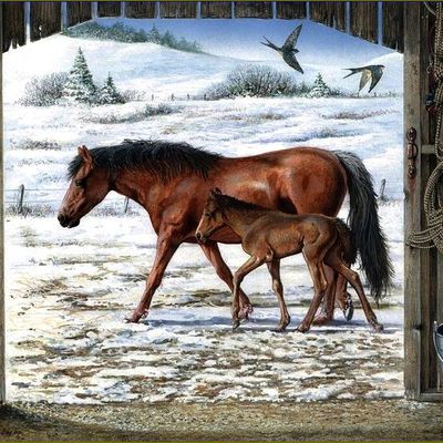 Les chevaux par les peintres - John Bindon