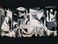 Guernica 1937, Picasso/ La pieta,1498-1499 Michel-Ange/ Le sommeil, 1937, Salvador Dali