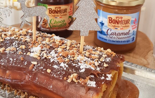 La bûche de Noël avec Pur Bonheur