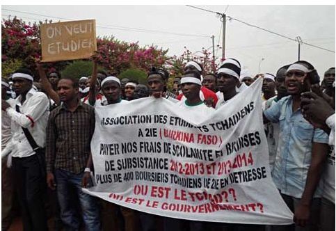 Burkina-Faso: l'Ambassadeur du Tchad donne raison aux étudiants dans leurs revendications