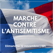 La Grande Loge de France appelle à participer à la marche contre l'antisémitisme du 12 novembre 2023