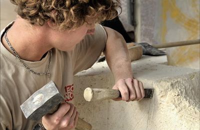 Atelier jardinage, taille de pierre et art plastique ( Première session 2016/2017 ) 