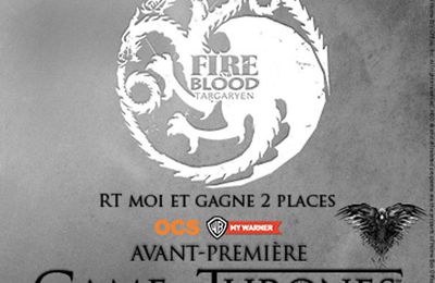 Avant-Première Game of Thrones Saison 4 - Gagnez vos places avec la #GoTWar @Canalsat