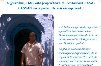 Hassan propriétaire du restaurant CASA-HASSAN