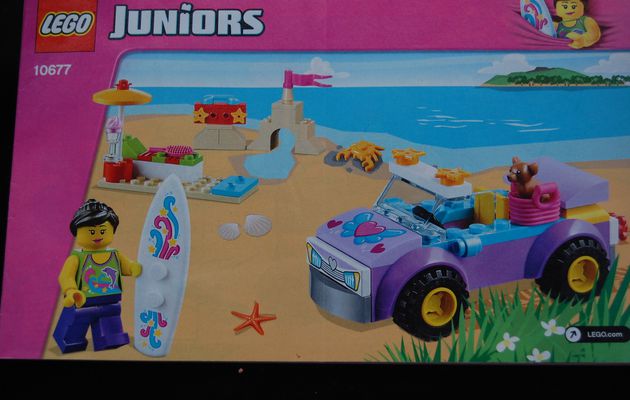 LEGO Juniors 10677 - L'excursion à la plage