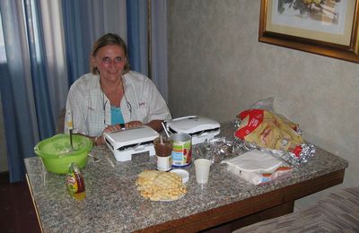 Collation d'après course