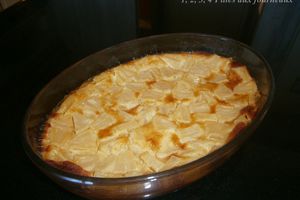 Clafoutis à l'ananas