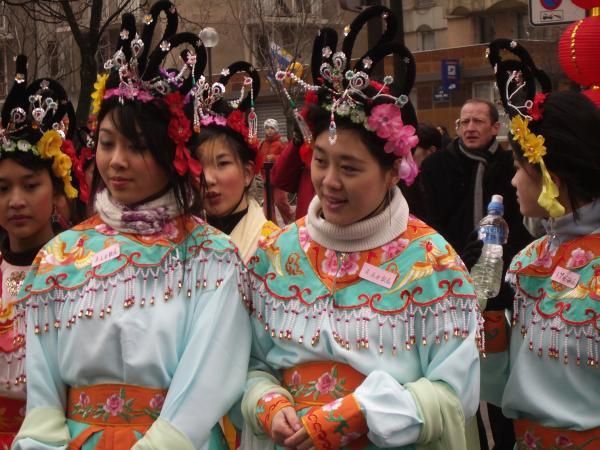 <em>Le 05 f&eacute;vrier 2006 d&eacute;fil&eacute; du nouvel an chinois &agrave; Paris</em>