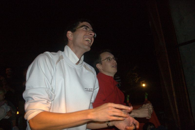 Premier concert, chez Sandra et Julien, lors de leur crémaillère à Champtocé-sur-Loire.