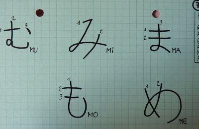 Hiragana - fiche #7